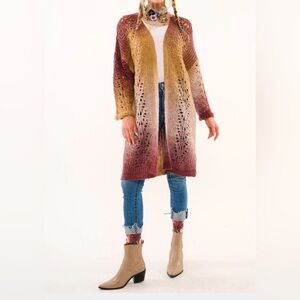 Aratta Multicolor Ombre Knit Sweater